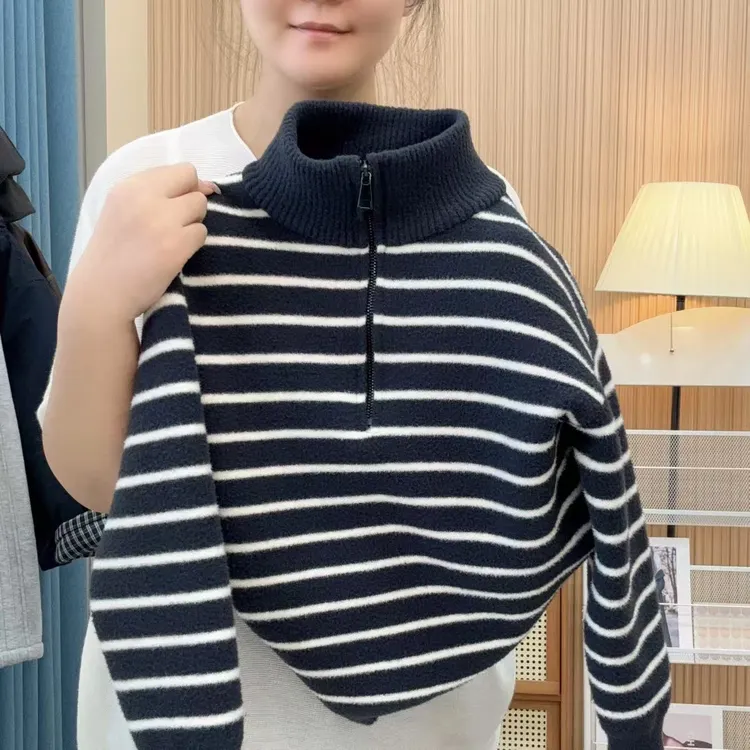 【不起球】韩国绒儿童毛衣男童2025秋冬新加厚保暖中大童针织衫2