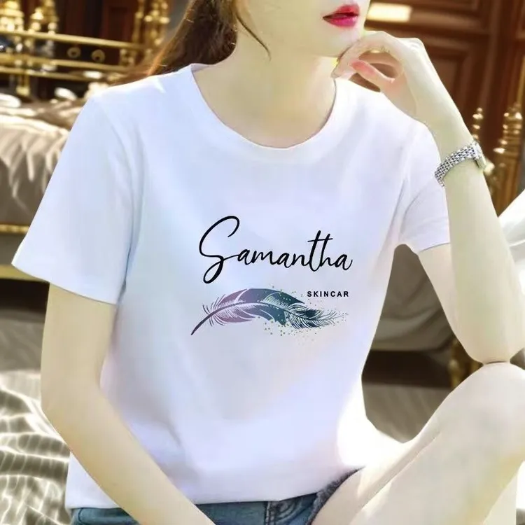 短袖T恤女夏季新款简约宽松显瘦时尚洋气新中式上衣女士T恤短袖