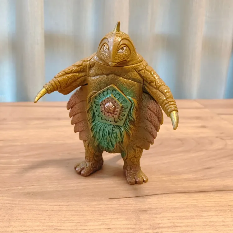 杰克奥特曼 怪兽 贝蒙斯坦 17CM 软胶 中古品
