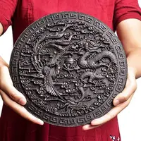 武夷山乌龙茶大红袍压制珍藏茶饼1000g