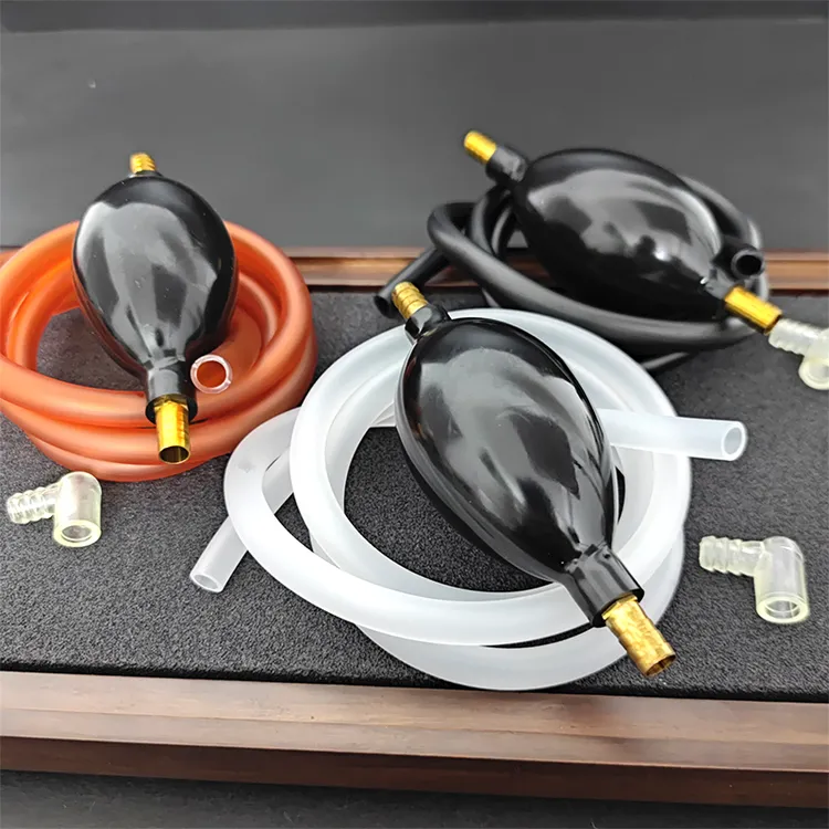 茶盘排水管带吸水球硅胶防冻软管茶桌出水管茶台下水管子茶具配件