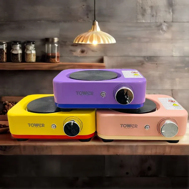 【英国TOWER】高定款600瓦电热炉多功能热奶煮茶