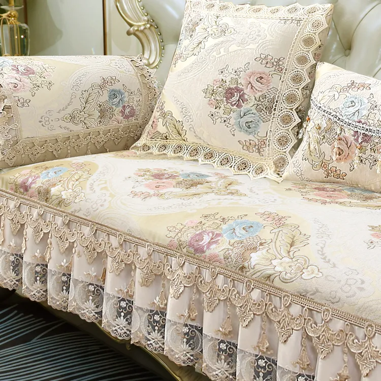 索菲娜欧式沙发垫新款防滑四季款沙发套罩客厅沙发盖布巾沙发坐垫