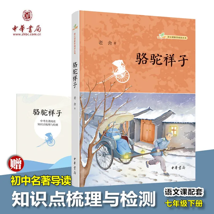 《骆驼祥子》七年级语文课阅读中考名著知识点梳理和检测中华书局版