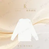 【容雨RYHOME】花边净版宽松休闲大版T恤253T2184