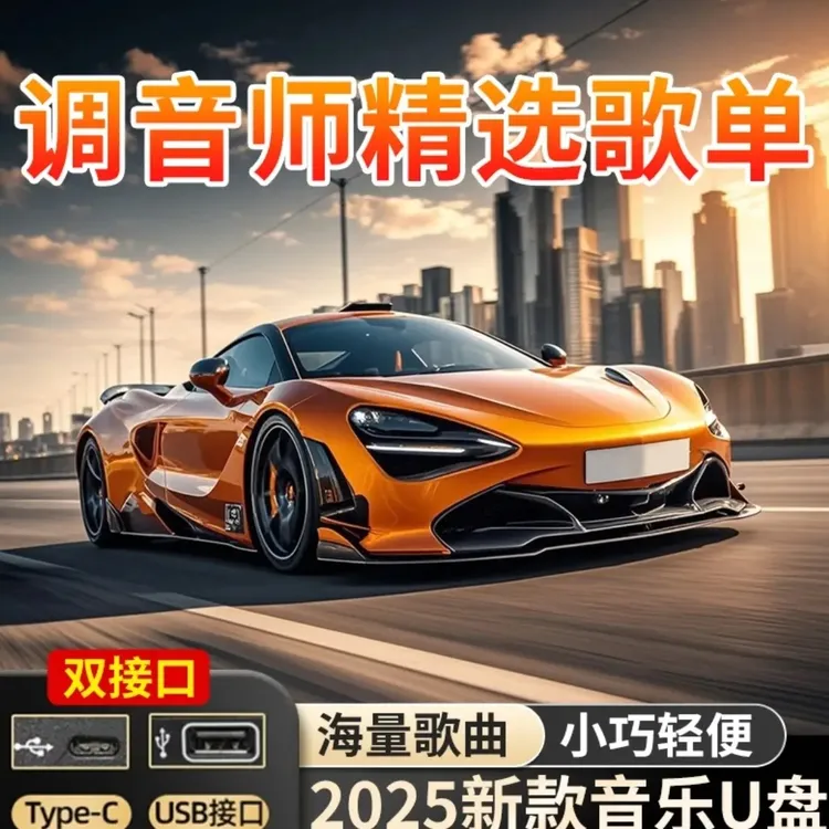 【本月更新】流行新歌DJ电子琴笛子吉他萨克斯DJ音乐优盘商品图