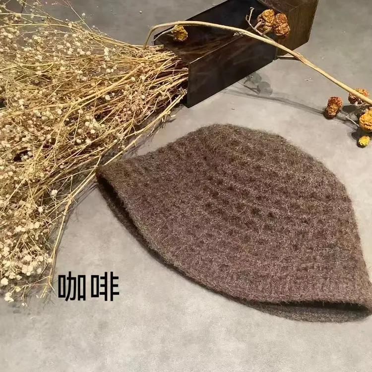 2585 冬季加厚保暖双面可戴水桶帽