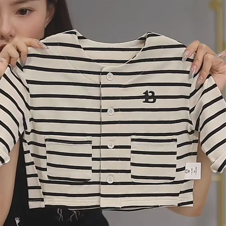 【棒球外套 小乐妈咪】男童女童外套儿童棒球服童装女孩秋季新款G25