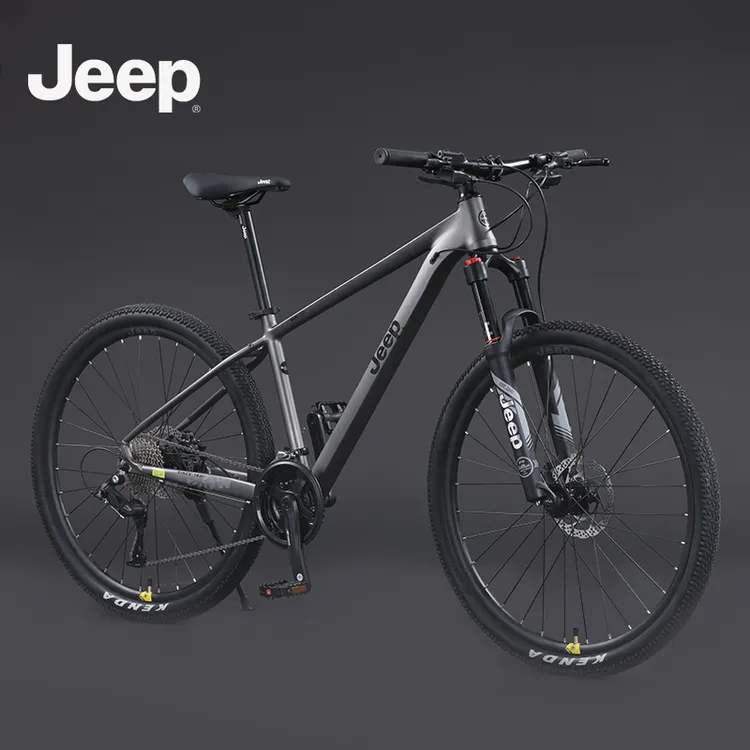 吉普jeep「地震波」山地自行车成人减震铝合金碟刹越野通勤骑行单车