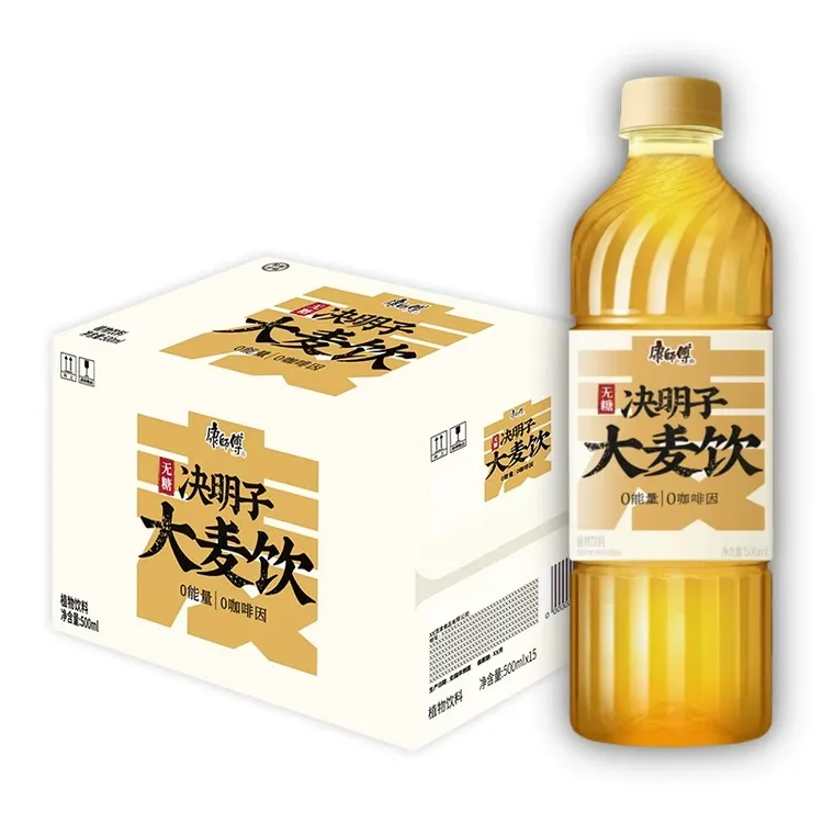 康师傅决明子大麦饮/枸杞菊花茶瓶装饮料500ml*15瓶