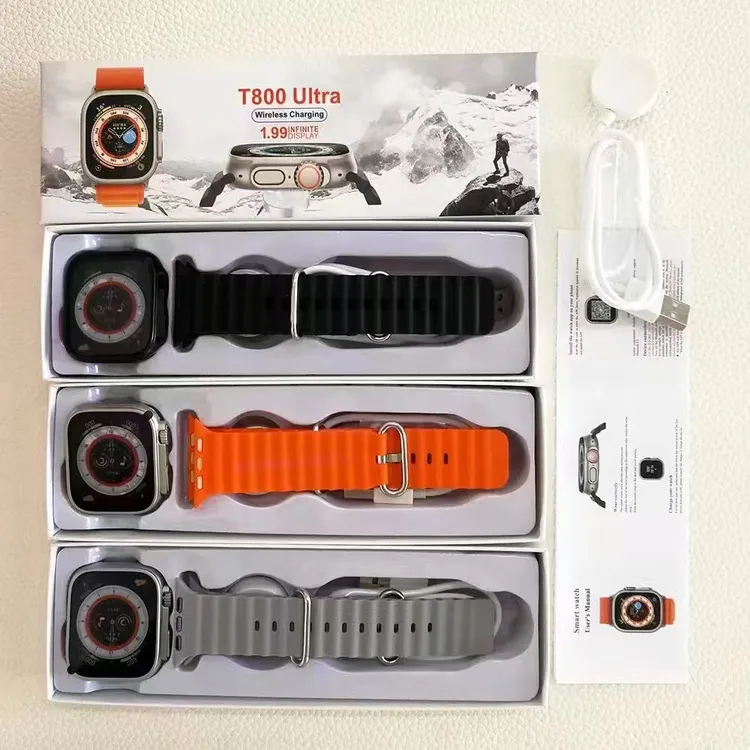 T800ultura 智能手表 健康模式 信息提醒 运动模式多功能智能手表