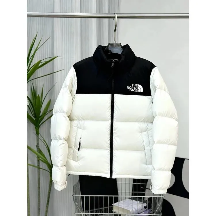 北面1996系列男女同款经典刺绣夹克羽绒冬季加厚款立领防寒面包服