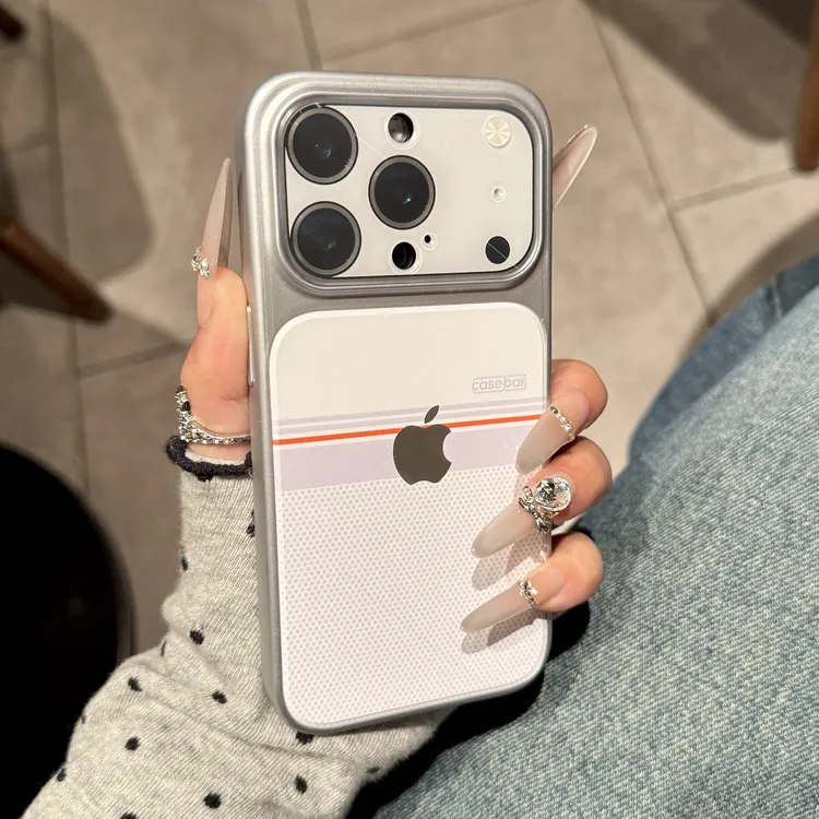 高级感秒变17摩纹适用苹果17promax手机壳16pro新款15防摔14/13