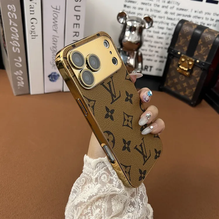 自带镜头膜适用苹果17手机壳iphone16promax电镀15高档14老花防摔