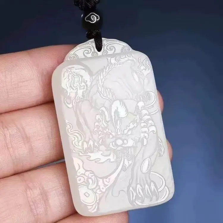 非金属树脂吊坠  祥瑞瑞兽平安无事牌立体雕刻寓意佳百搭国风挂件