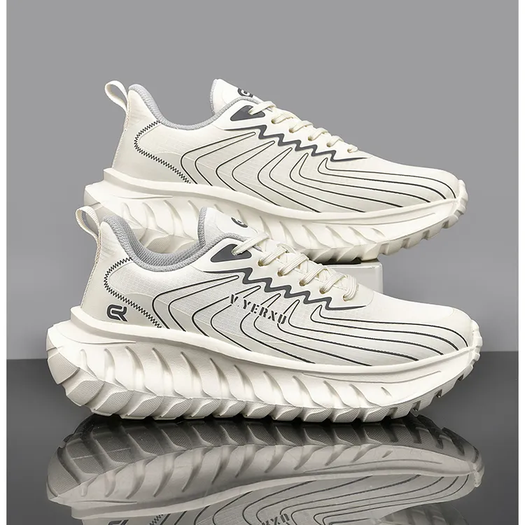 系带加厚休闲健步百搭跑步鞋秋冬季男女运动鞋