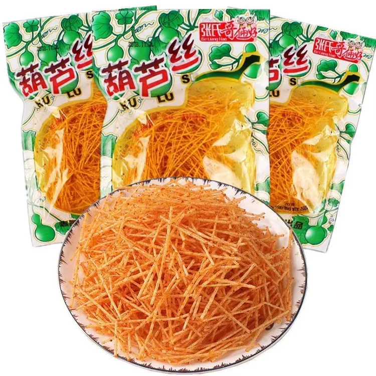 葫芦丝辣条香辣麻辣面筋童年儿时怀旧小零食