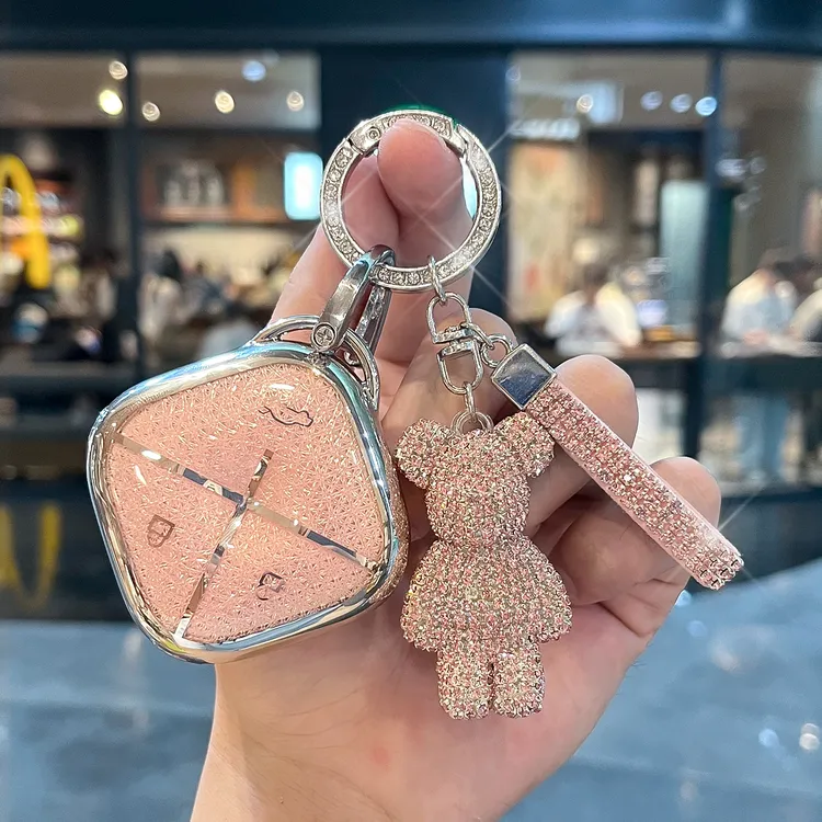 五菱缤果钥匙套专用宏光miniev缤果plus马卡龙ev晴空迷你gb女扣包