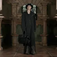 【Shaman巫师】 围巾领多形态3M新雪丽棉服大衣