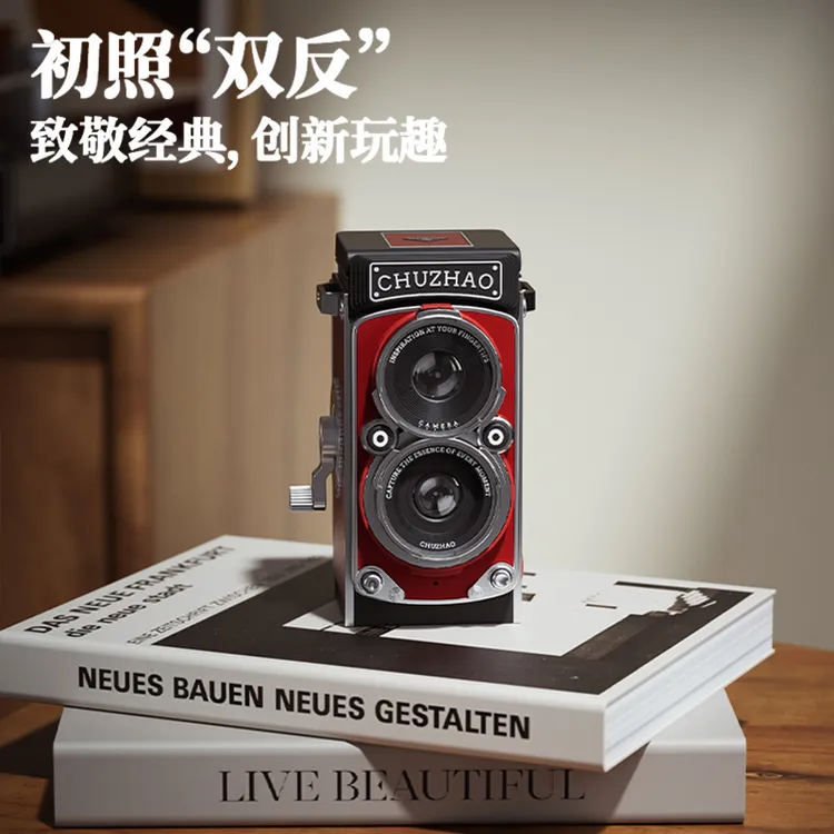 初照双反复古相机数码ccd拍立得创意胶片照相机高清录像送礼礼物