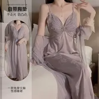 性感纯欲连体镂空紧身修身睡衣套装甜美浪漫轻奢包臂家居服配丝袜