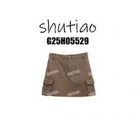 【SHUTIAO】2025秋冬：新款小众设计款短裙G25H05529