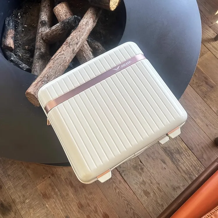 外贸出口子母拉杆箱婚庆红色旅行箱万向轮男女皮箱超轻PC静音轮箱
