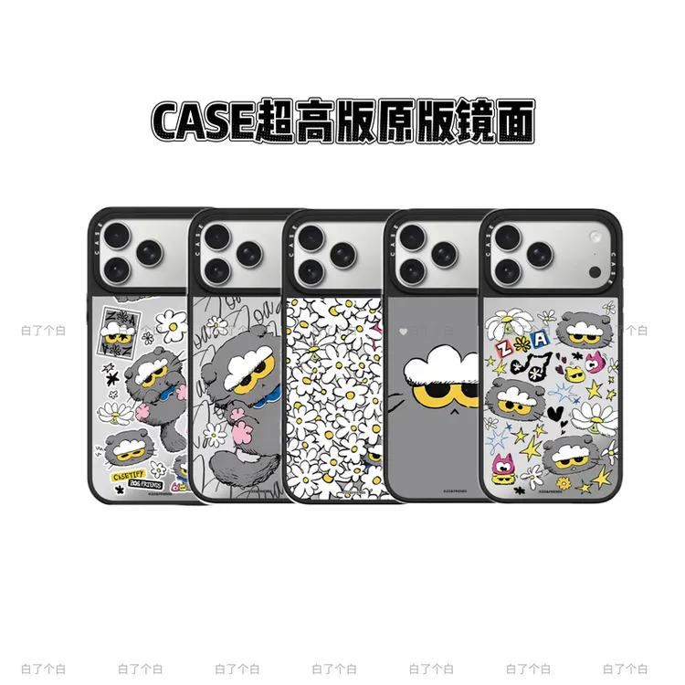 【ZoxFriends联名】CASE原版镜面MagSafe手机壳iPhone17promax卡通