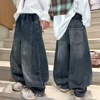 儿童装男童秋装裤子2025新款秋季男孩休闲牛仔裤青少年春秋款长裤