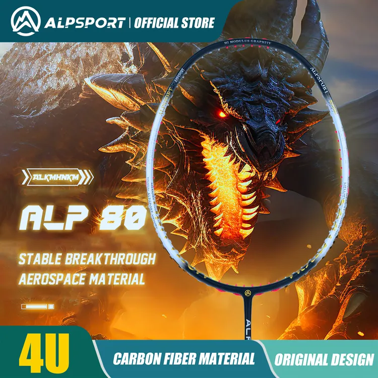 钛合金振金中杆全碳素进攻型羽毛球拍进阶训练级单拍适合男女使用