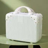 化妆包收纳小型旅行行李箱手提箱子旅行箱包图案颜色随机2 FL