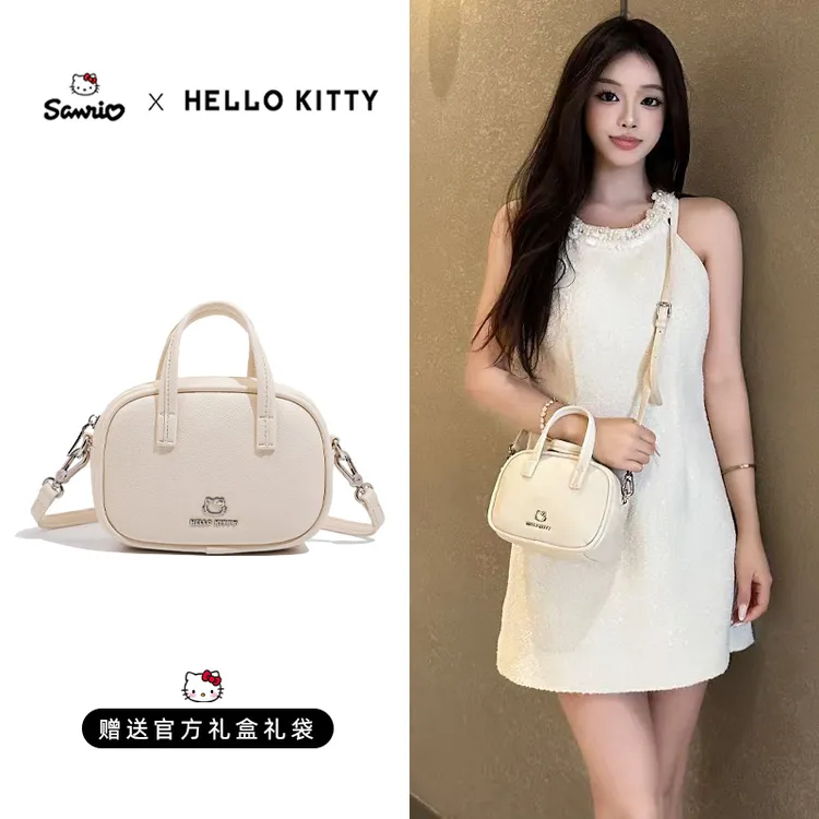 HELLO KITTY/凯蒂猫2025新款轻奢时尚郊游百搭手提斜挎单肩包包
