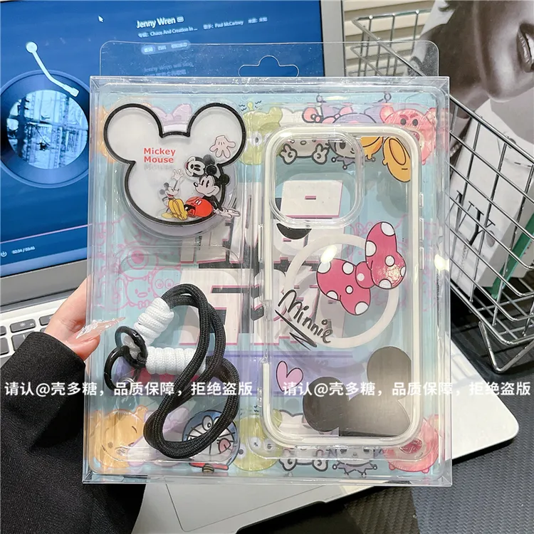 炫彩磁吸适用苹果16/iPhone/华为手机壳防摔15promax爆款pura70潮