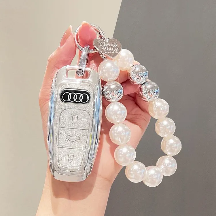 奥迪a6l钥匙套a3车a4l女士q5l高档q3壳2025款q7 a8 q2l a5 q8扣q6