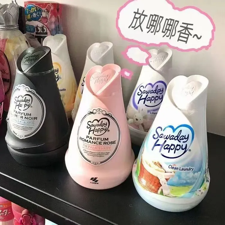 【3个】日本小林制药固体香膏空气清新剂卫生间汽车卧室 120g