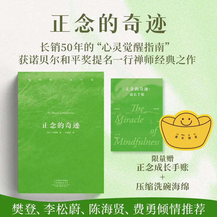 正念的奇迹 一行禅师禅修经典，安顿心灵的智慧之书