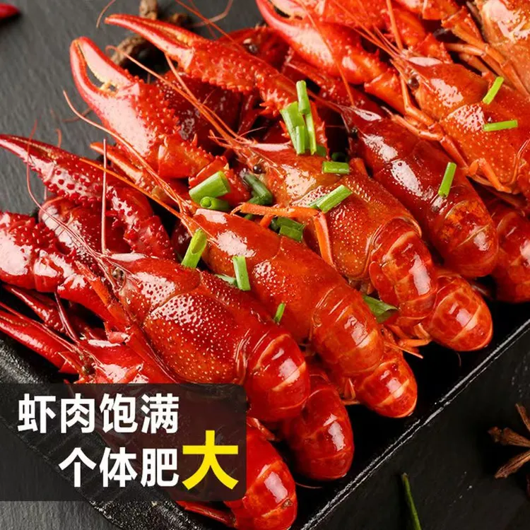 【只发新疆包邮】洪湖一家人麻辣小龙虾600克盒熟食