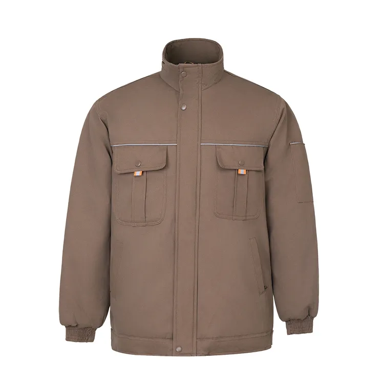 冬季工作服棉衣男装女装加棉加厚防寒耐磨套装汽修防烫抗火花保暖