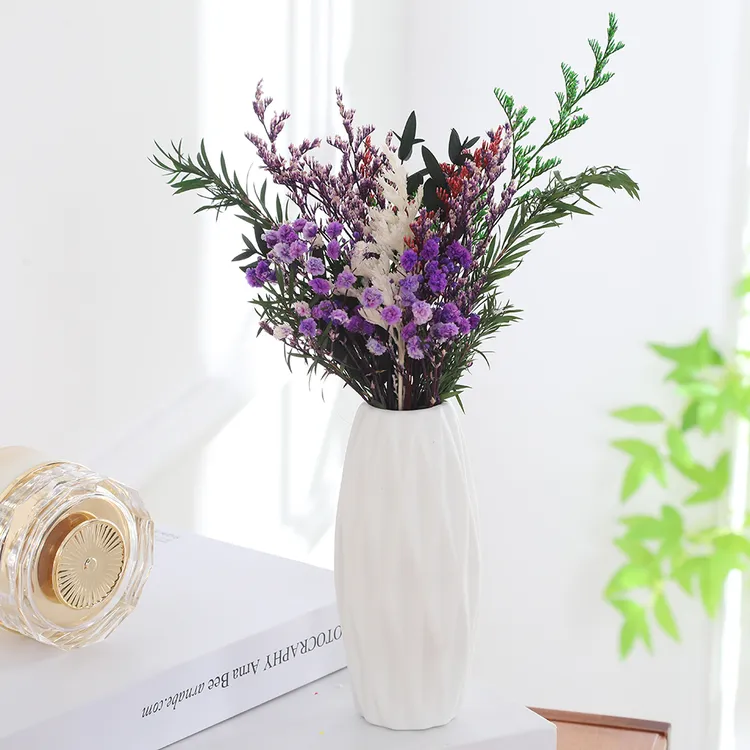 千夜絮光永生花真花干花花束室内书桌宿舍图书馆可永久室内绿植