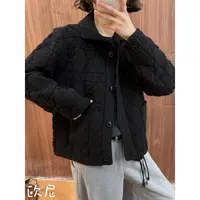 欧尼私服 2025秋季新款高级感翻领格纹外套休闲百搭上衣2509C6205
