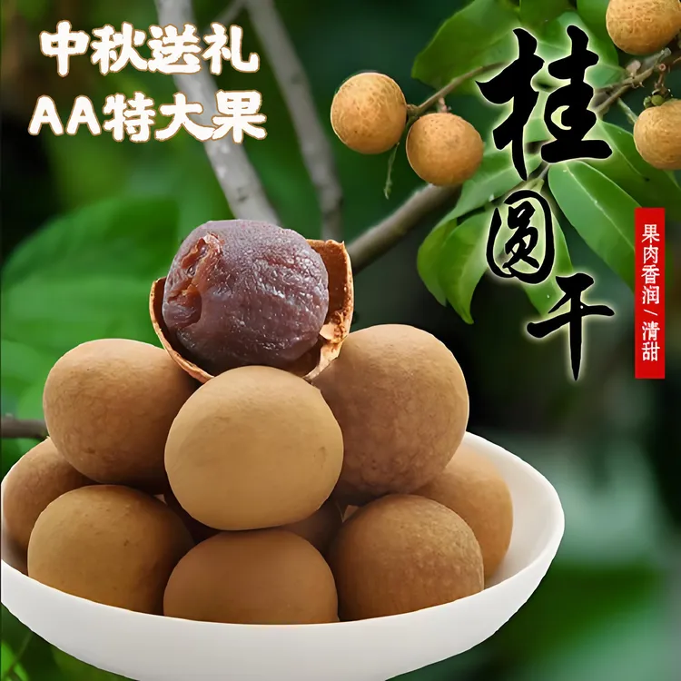 2025头茬新货广西特产龙眼干带壳石硖桂圆干特级一级特大果送礼