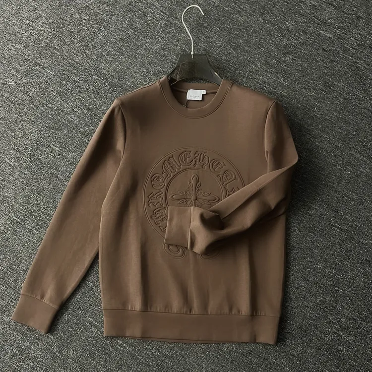 2025秋冬新款时髦欧货男士休闲正肩合身卫衣-29113