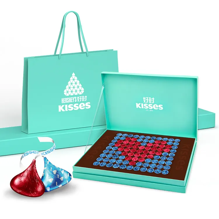 【年货情人节礼物】好时之吻进口巧克力99粒圣诞树礼物送女朋友