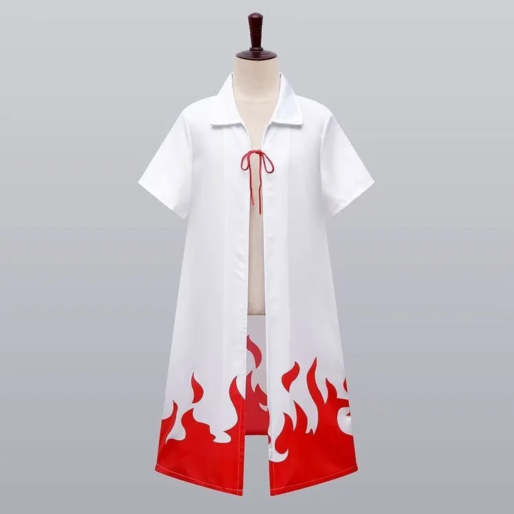 动漫火影忍者四代目披风 晓组织衣服波风水门cosplay服装风衣外套