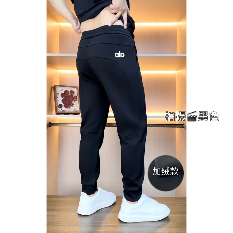冬季加绒精品空气棉男士束脚休闲裤卫裤时尚百搭显瘦裤子25799