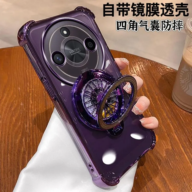 适用荣耀Magic6青春版手机壳魔术6青春版外壳ALI-NX1硅胶套带镜头