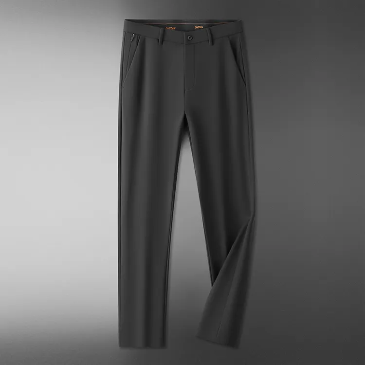 【宝总秋冬小脚五弹裤】大码男高弹月牙裆休闲西裤160-320斤可穿