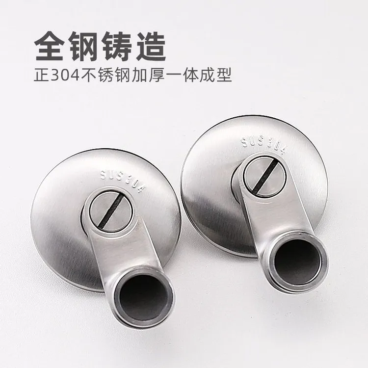 加宽大变径角度偏心304不锈钢曲脚加长淋浴水龙头弯头混水阀配件
