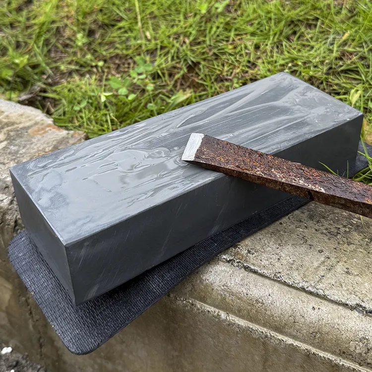 天然细磨黑浆石5000目磨刀石厨房菜刀木工具精细研磨抛光提升锋利