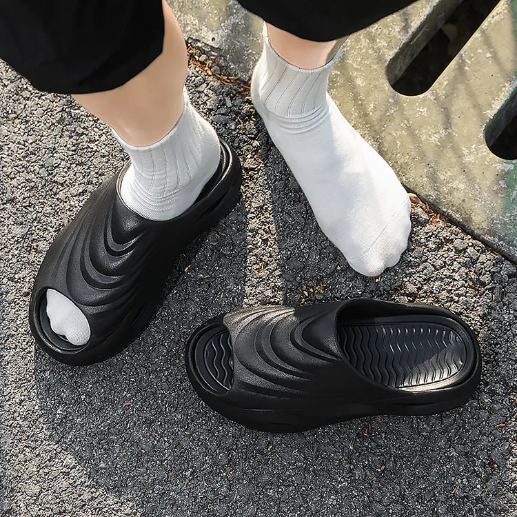 2025新款情侣增高防滑耐磨户外休闲运动拖鞋轻便舒适防滑耐磨凉鞋